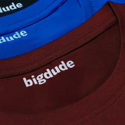 New Bigdude 3 Pack Plain T-Shirts T-shirts