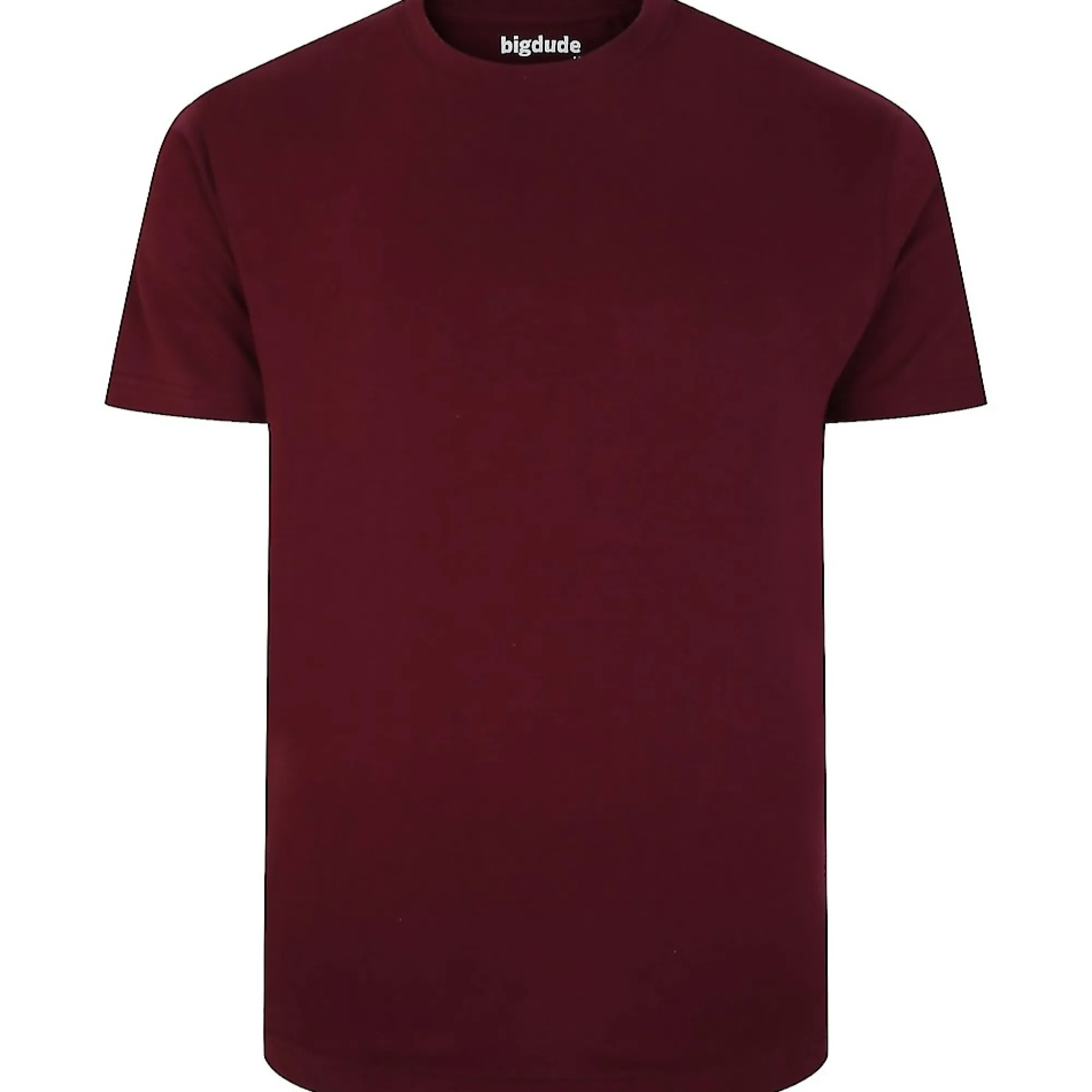 Discount Bigdude 5 Pack Plain T-Shirts Multi Tall T-shirts