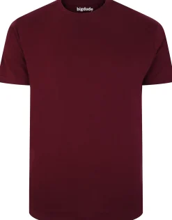 Fashion Bigdude 5 Pack Plain T-Shirts T-shirts