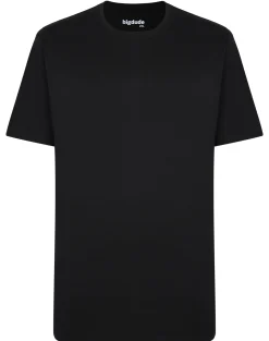 Fashion Bigdude 5 Pack Plain T-Shirts T-shirts