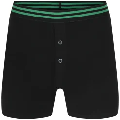 New Bigdude 5 Pack Relaxed Fit Boxer Shorts Black Underwear