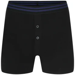 New Bigdude 5 Pack Relaxed Fit Boxer Shorts Black Underwear