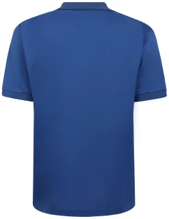Online Bigdude Active Polo Shirt Deep Blue Polo Shirts