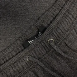 Online Bigdude Basic Cuffed Joggers Twin Pack Black/Charcoal Sweatpants