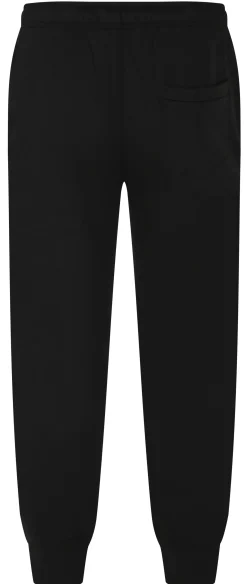 Online Bigdude Basic Cuffed Joggers Twin Pack Black/Charcoal Sweatpants