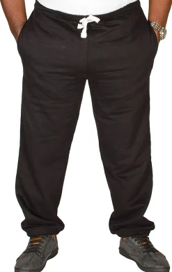 Fashion Bigdude Basic Joggers Black Pants|Cardigans