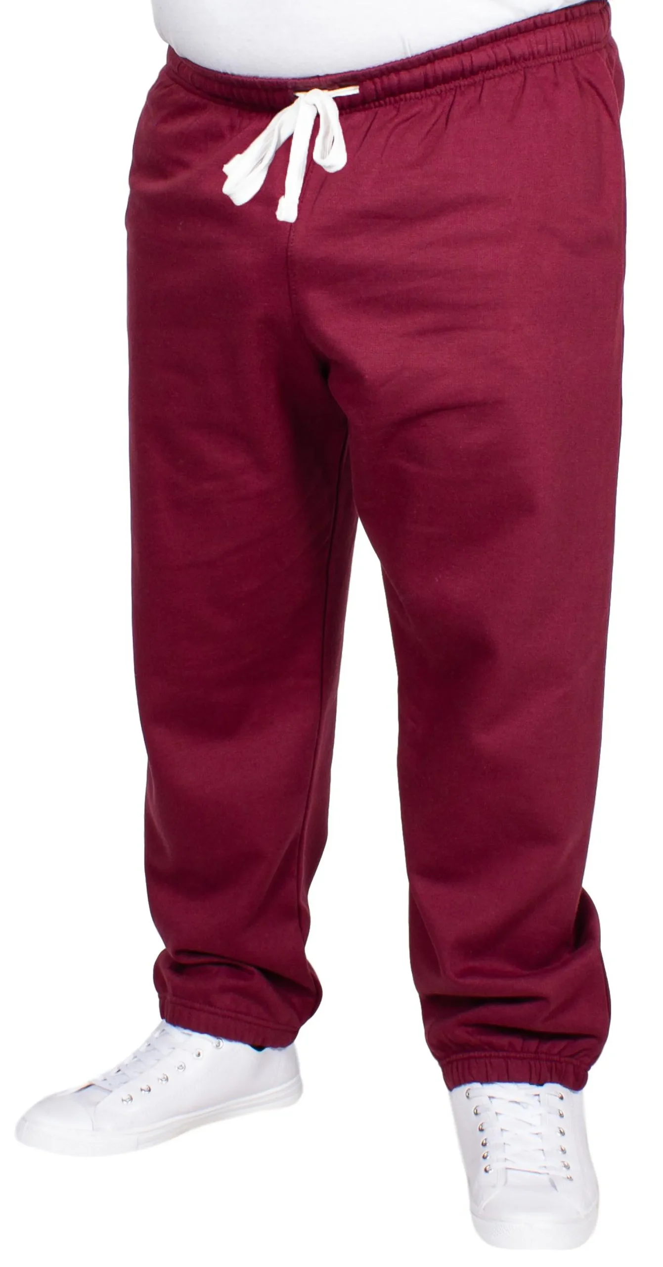 Clearance Bigdude Basic Joggers Burgundy Sweatpants