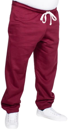 Clearance Bigdude Basic Joggers Burgundy Sweatpants