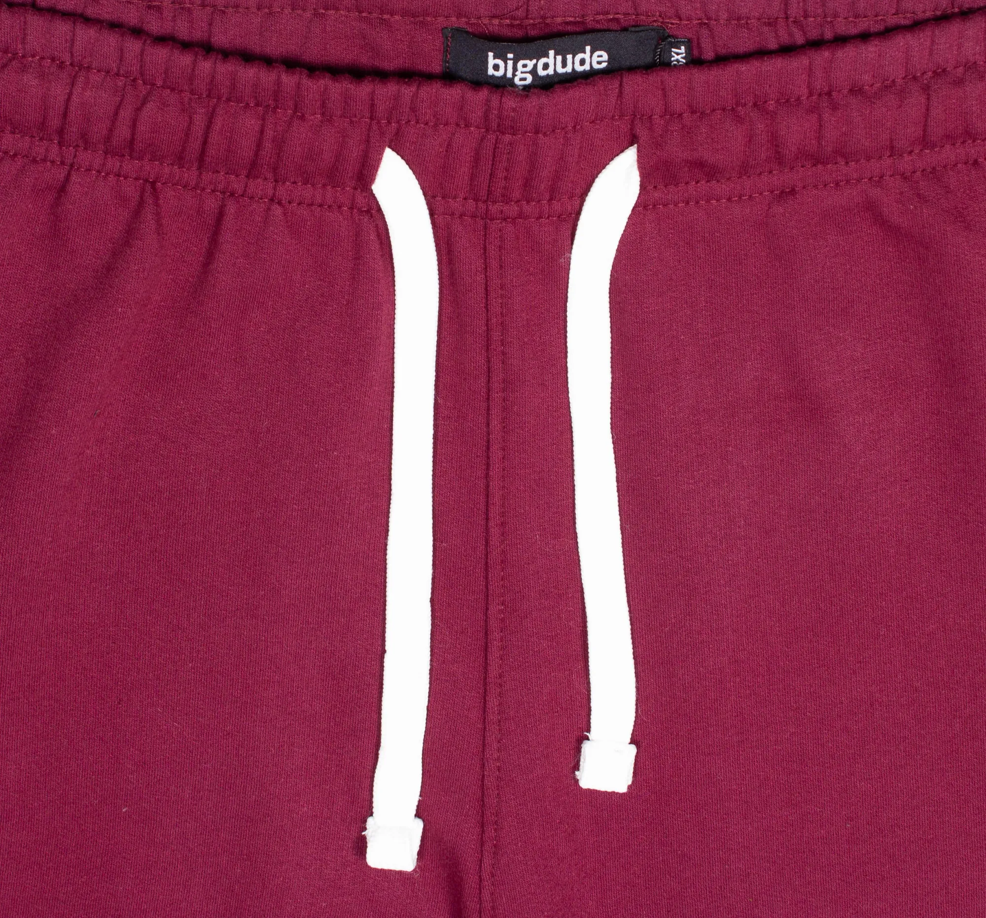 Clearance Bigdude Basic Joggers Burgundy Sweatpants