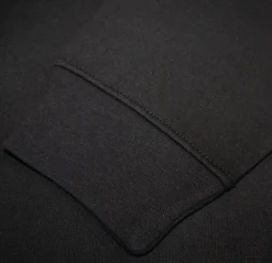 Hot Bigdude Brushed Fleece Cardigan Black Sweatshirts & Cardigans