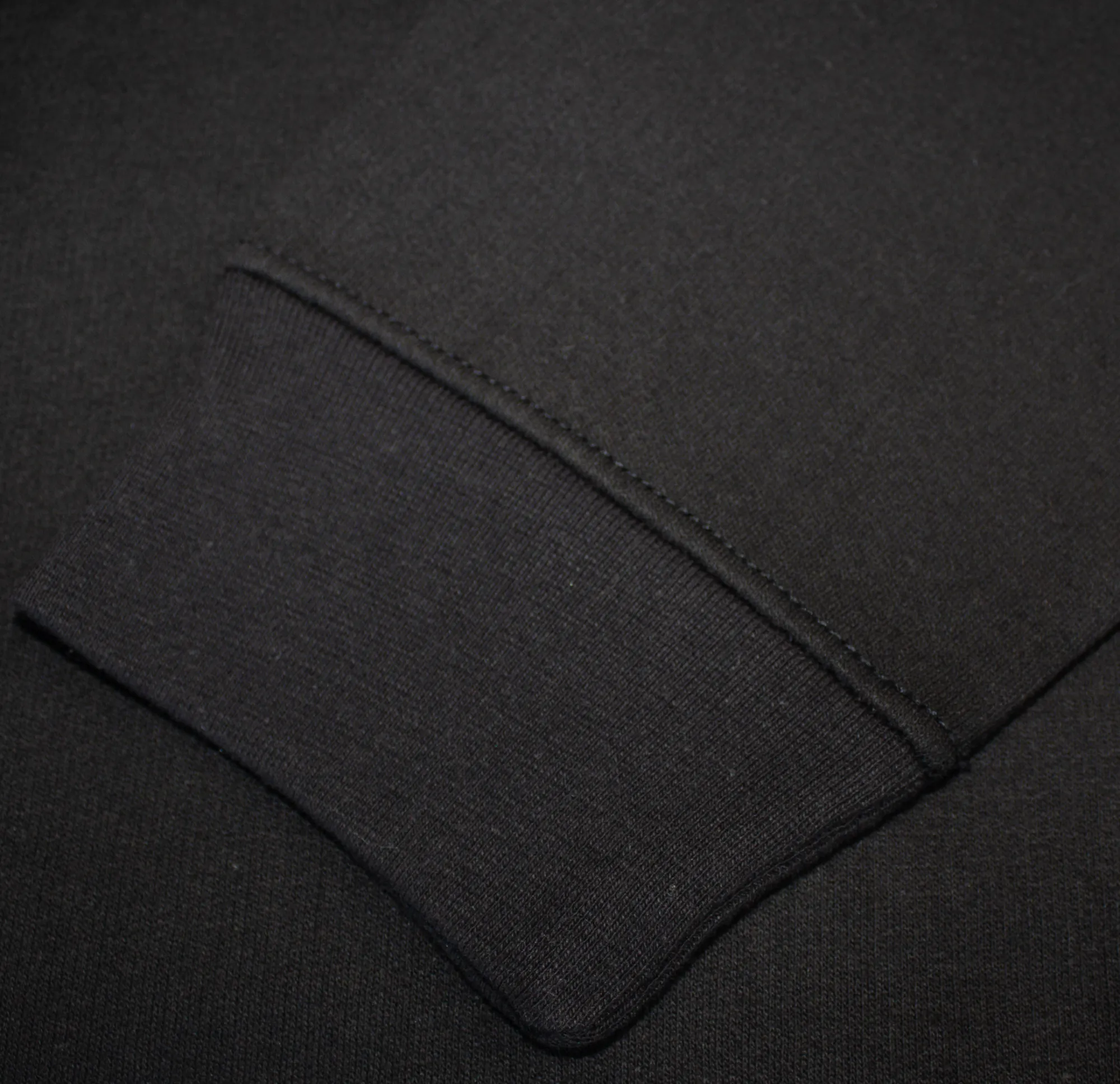 Hot Bigdude Brushed Fleece Cardigan Black Sweatshirts & Cardigans