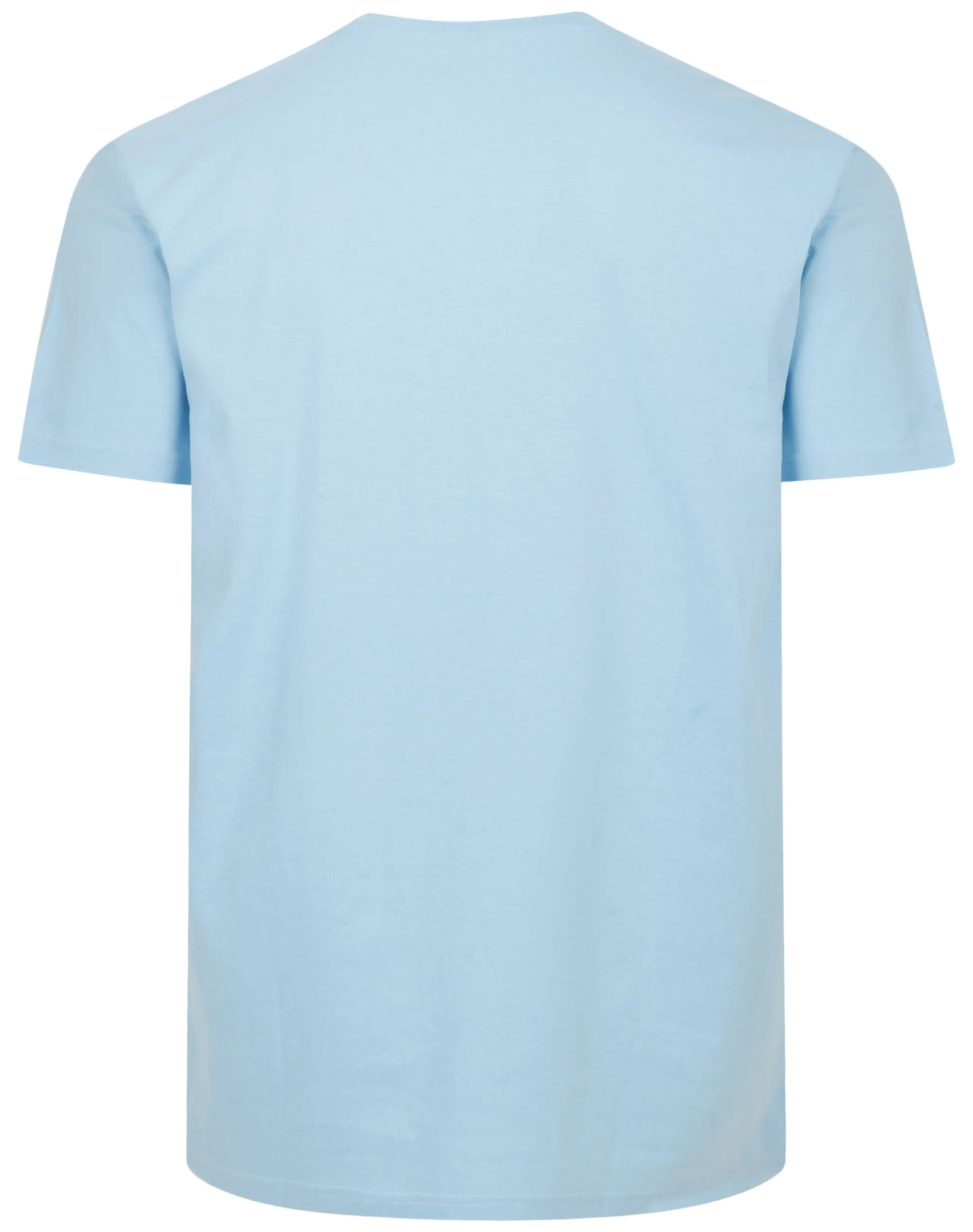 New Bigdude California Print T-Shirt Light Blue T-shirts