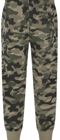 Online Bigdude Camo Joggers Khaki Sweatpants