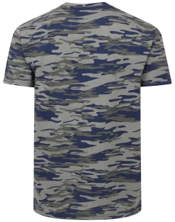 Online Bigdude Camo T-Shirt Khaki Tall T-shirts