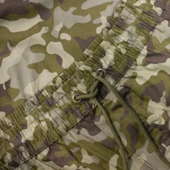 Clearance Bigdude Camouflage Print Cotton Shorts Khaki Shorts