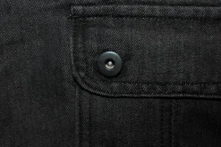 Online Bigdude Cargo Denim Shorts Black Shorts