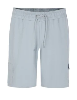Clearance Bigdude Cargo Loopback Shorts Light Blue Polo Shirts