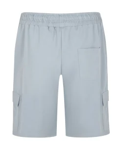 Clearance Bigdude Cargo Loopback Shorts Light Blue Polo Shirts