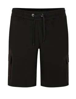 Discount Bigdude Cargo Loopback Shorts Black Shorts