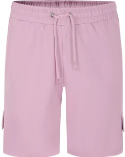 Clearance Bigdude Cargo Loopback Shorts Mauve Shorts