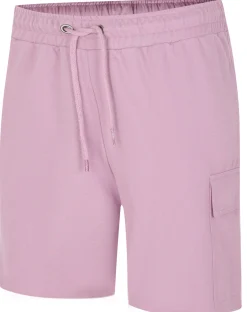 Clearance Bigdude Cargo Loopback Shorts Mauve Shorts