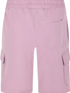 Clearance Bigdude Cargo Loopback Shorts Mauve Shorts