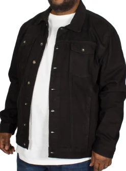 Online Bigdude Classic Denim Jacket Black Coats & Jackets