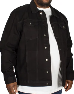Online Bigdude Classic Denim Jacket Black Coats & Jackets