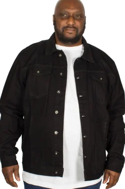 Online Bigdude Classic Denim Jacket Black Coats & Jackets