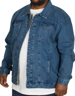 Best Bigdude Classic Denim Jacket Mid Wash Coats & Jackets
