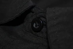 Best Bigdude Classic Short Sleeve Poplin Shirt Black Dress Shirts