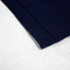 Fashion Bigdude Colour Block Polo Shirt Navy Polo Shirts
