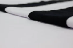 Outlet Bigdude Contrast Stripe T-Shirt White T-shirts