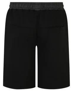 Outlet Bigdude Contrast Sweat Shorts Black Shorts
