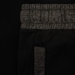 Outlet Bigdude Contrast Sweat Shorts Black Shorts