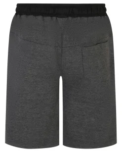 Discount Bigdude Contrast Sweat Shorts Charcoal Marl Shorts