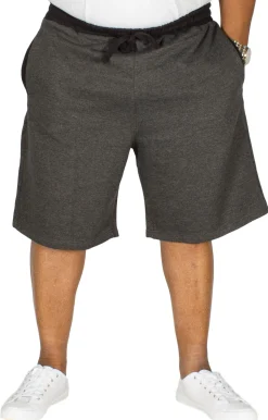 Discount Bigdude Contrast Sweat Shorts Charcoal Marl Shorts