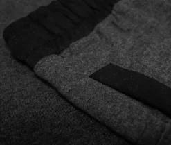 Discount Bigdude Contrast Sweat Shorts Charcoal Marl Shorts