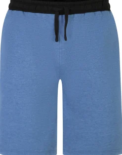 Discount Bigdude Contrast Sweat Shorts Denim Marl Shorts