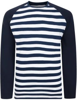 Hot Bigdude Cotton PJ Set Navy Pajama Sets|Pajamas