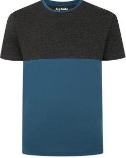 Outlet Bigdude Cut & Sew Pyjama Set Petrol/Charcoal Pajama Sets|Pajamas