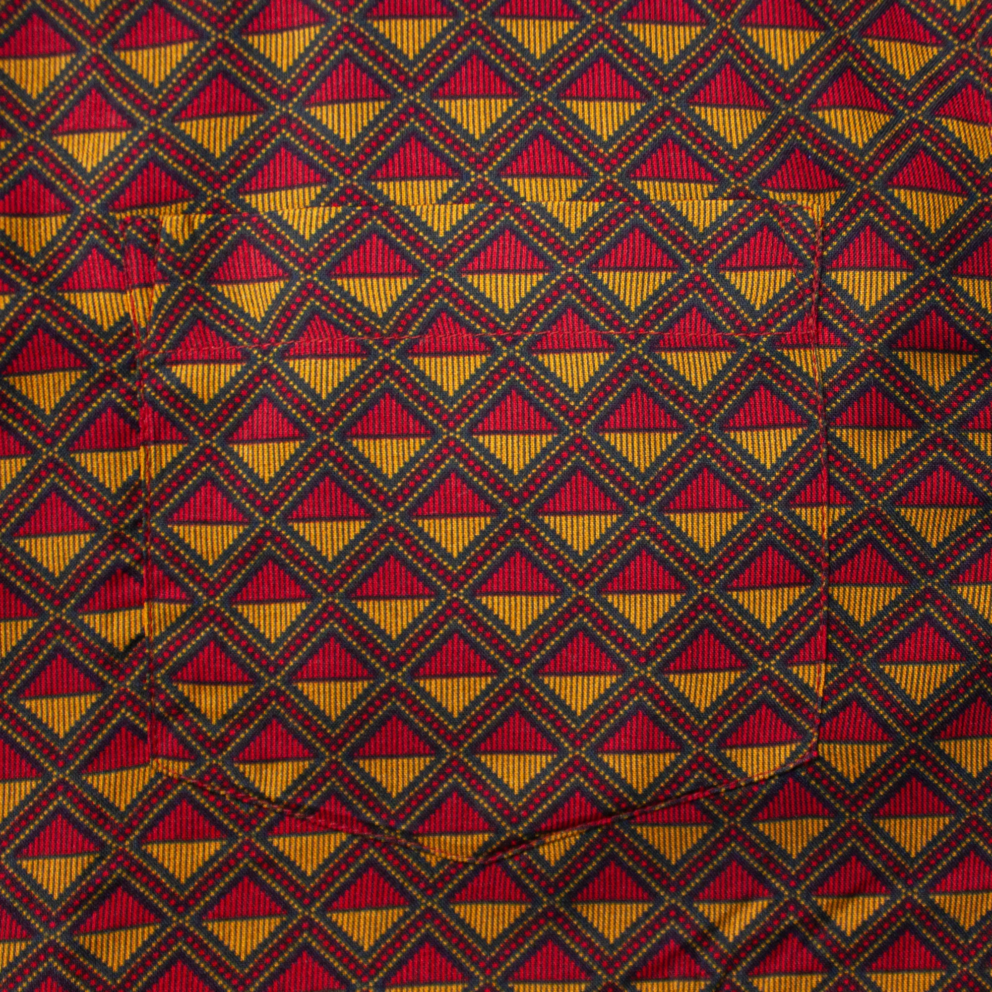 New Bigdude Diamonds Viscose Relaxed Collar Shirt Mustard Casual Shirts