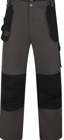 Best Bigdude Durable Work Trousers Charcoal Casual Pants|Cargos