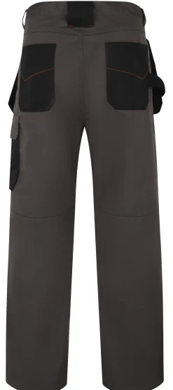 Best Bigdude Durable Work Trousers Charcoal Casual Pants|Cargos