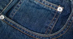 Fashion Bigdude Elasticated Waist Jeans Tint Wash Jeans