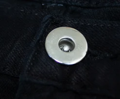 Fashion Bigdude Elasticated Waist Jeans Black Jeans