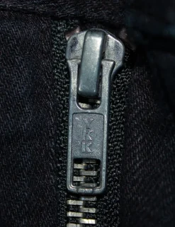 Fashion Bigdude Elasticated Waist Jeans Black Jeans