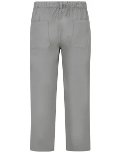 Best Bigdude Elasticated Waist Every Day Trousers Steel Grey Casual Pants