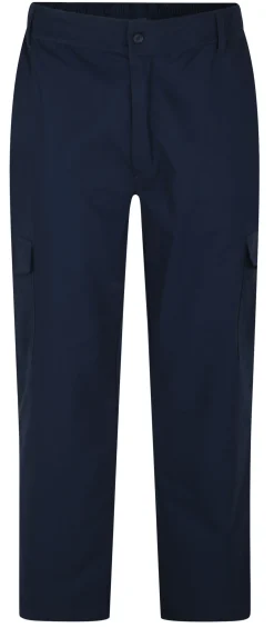 New Bigdude Elasticated Waist Cargo Trousers Navy Cargos|Casual Pants