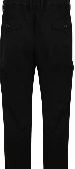 Best Bigdude Elasticated Waist Cargo Trousers Black Cargos|Casual Pants